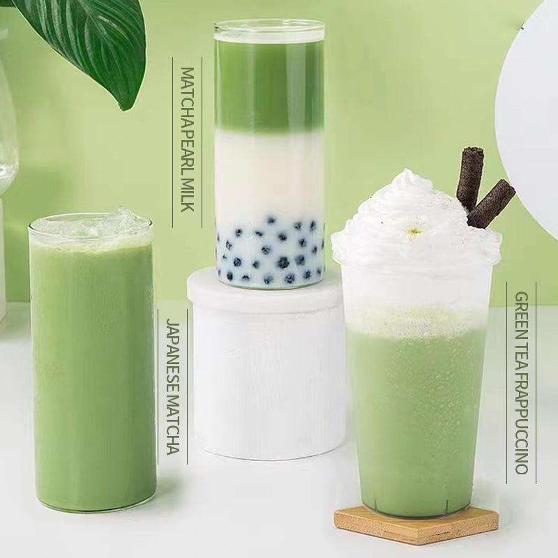 Chuanglu Matcha-2-100g Pure Matcha Powder from China No Sugar Instant Drinks Cooking Exclusive Tea Rich Taste Pure 100% Matcha No Addition Instant Drinks No Sugar - Flavor