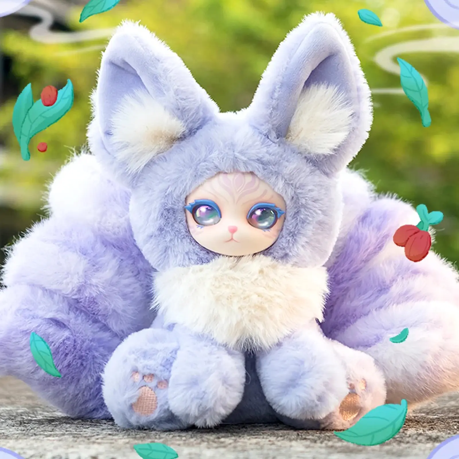 Auspicious Nine Tails Records Series Plush Blind Box - TikTok Shop