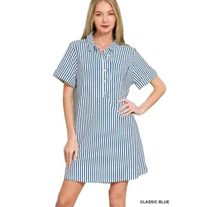 Dress me up Coastal Dress by Zenana