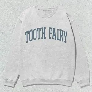 Tooth Fairy Sweatshirt - Unisex Dental Crewneck, Dentist & Hygienist Gift, Collegiate Style Sweater
