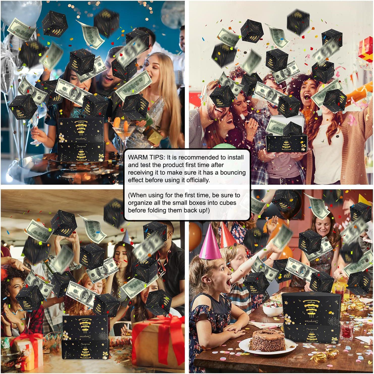 Surprise Pop-Up Gift Box, Creative Folding Bounce Red Envelope Box, Luxury Paper Explosion Gift Box for Birthday/Anniversary/Valentine's Day/Proposal-MM Surprise Pop-Up Gift Box, Creative Folding Bounce Red Envelope Box, Luxury Paper Explosion Gift Box for Birthday/Anniversary/Valentine's Day/Proposal-MM