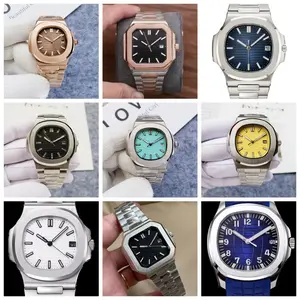 Luxury Automatic Men Watch Sapphire Stainless Steel Sport Waterproof Luminous Rubber Mechanical