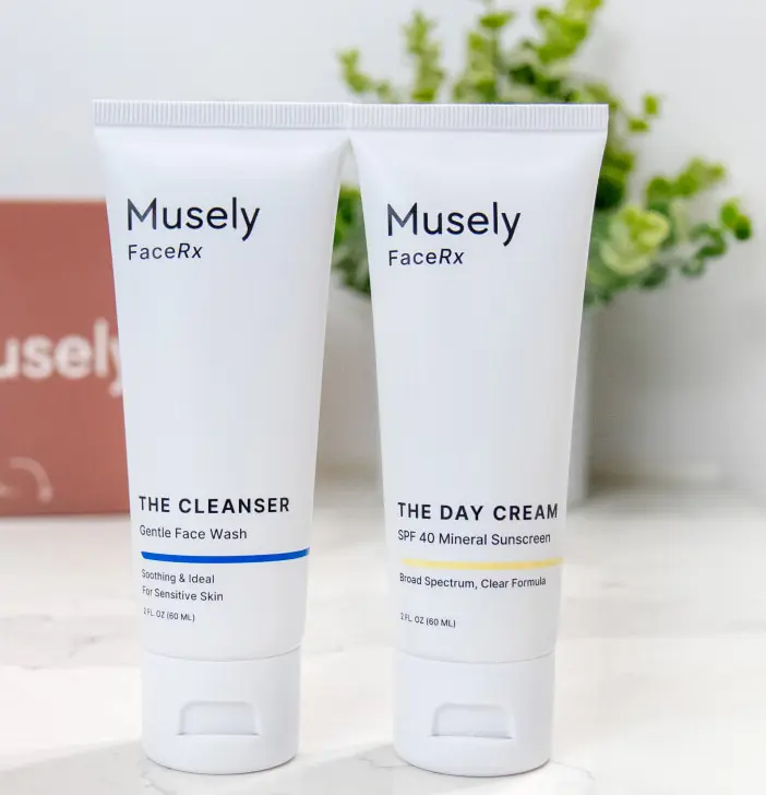 Musely FaceRx The Day Cream & The Cleanser