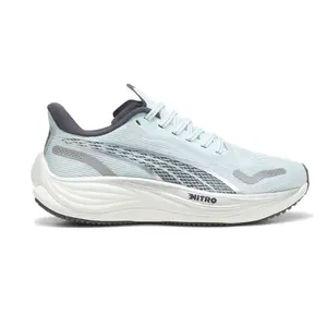 PUMA Womens Velocity Nitro 3 Running Sneakers Shoes - Blue, Grey