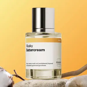 Musky Buttercream, Dossier, Unisex Perfume, 50ml, Eau de Parfum, Hazelnut, Coconut, Buttercream, Sandalwood, White Musks