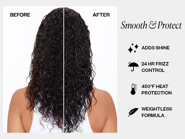 IGK GOOD BEHAVIOR 4-in-1 Prep Spray Travel | Leave In + Instantly Detangle + Heat Protectant | 24-Hour Frizz Control | Cruelty Free | 207ml | 2 oz