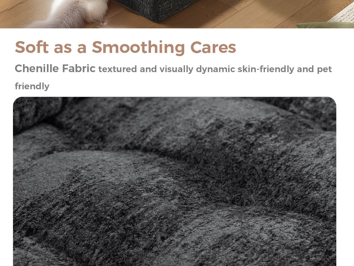 Dowinx Foldable Velvet Sofa Bed: Modern Single Design for Apartments, Living Room, Bedroom - Comfy Lounge & Gaming Couch for Kids/Adults