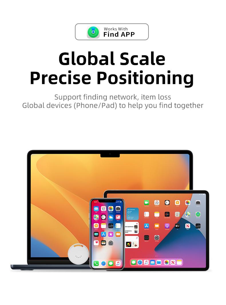 Never Lose Anything Again Works Globally No SIM Needed for Mini Car case suit Hidden Tracker GPS Vehicle Magnetic Portable pet Smart Bluetooth Luggage and Key Gps Tracking Detector