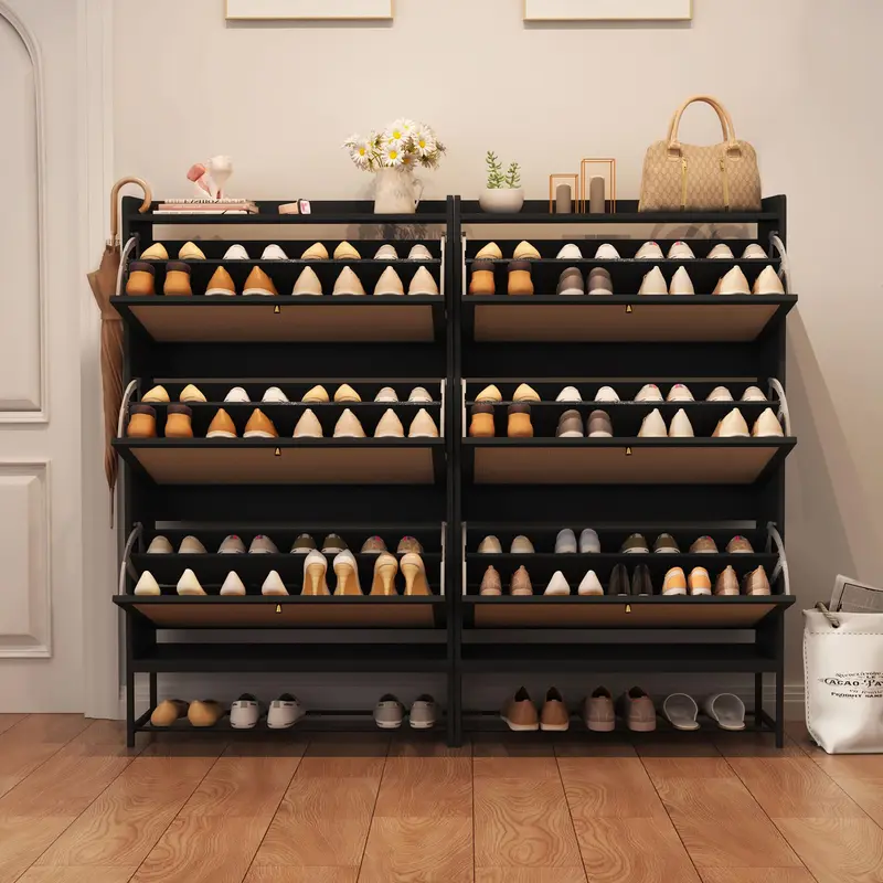 Giratree Shoe Cabinet with Flip Drawers