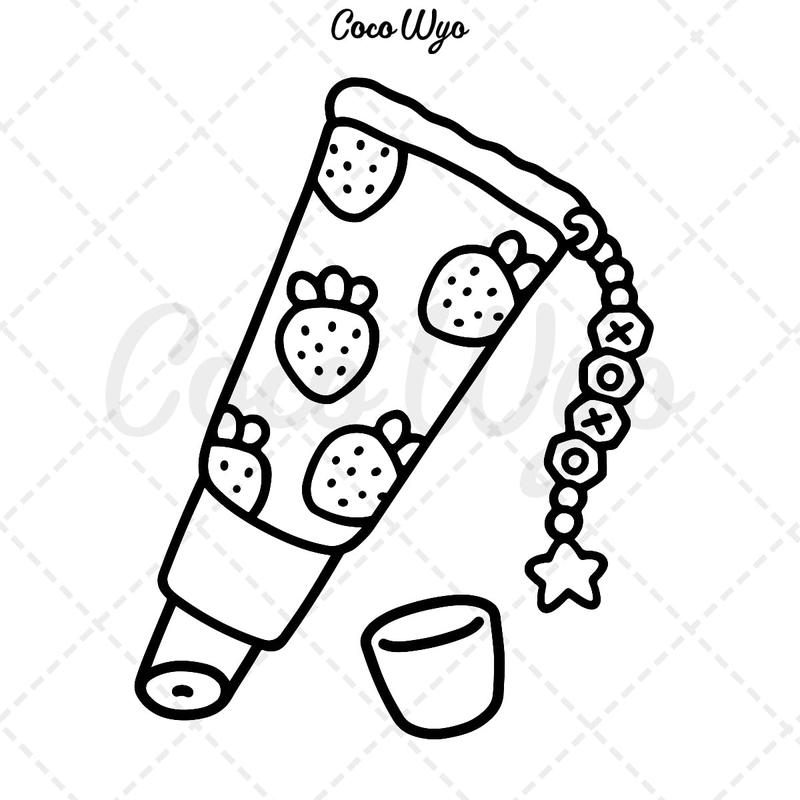 Coloring Book for Adults and Kids, Bold and Easy, Simple and Big Designs for Relaxation Featuring Cosmetic Items, Makeup, and Skincare Products (Bold & Easy Coloring) Paperback – June 8, 2024