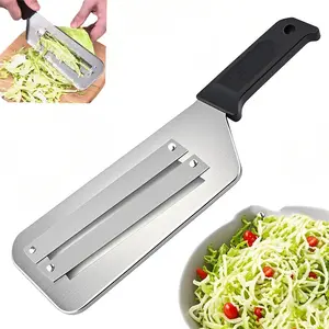 Cabbage Kitchen Knife Slicer Chopper Shredder Sauerkraut Cutter Coleslaw Grater (Black)