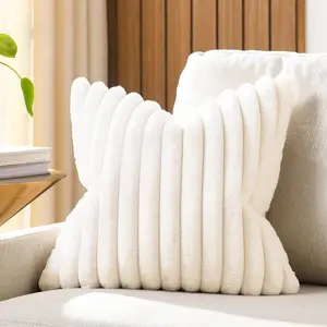 Recliner Sofa Extra Pillows Multifunctional Bedroom Cuddly Soft PP Cotton Filling Comfortable for All Ages 18"L x 18"W