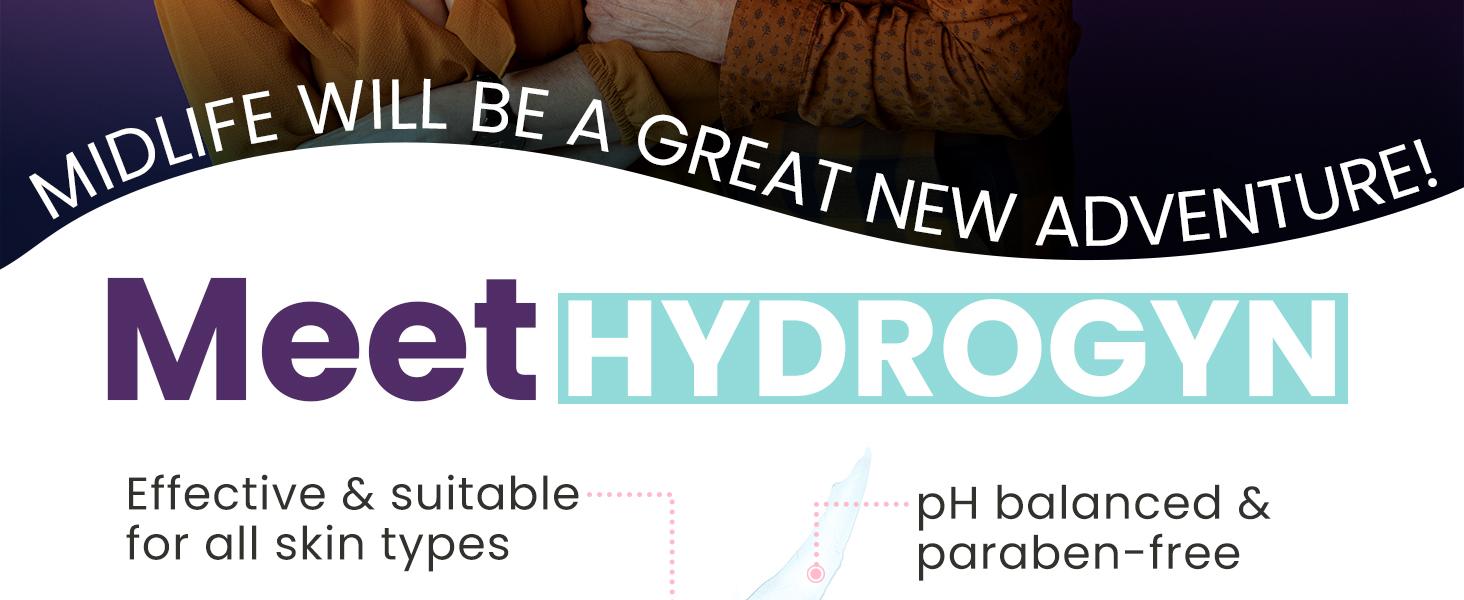 Hydro GYN Vaginal Moisturizer | Long-Lasting Intimate Care Moisturizer for Vaginal Dryness & Irritation | Hyaluronic Acid & Vitamin E | Hormone-Free Feminine Care | Pre & Post Menopausal | 10 Pre-Filled Applicators