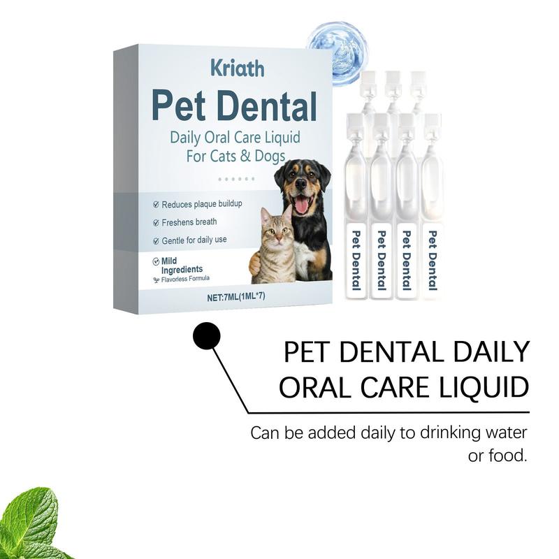 Pet Dental Oral Care Solution – Easy Daily Dental Care for Your Pet