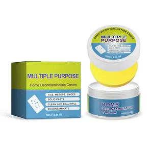 Hot Multi Purpose Cleaning Paste Heavy Duty Kitchen Stove Range Hood Grease Remover Rust Cleaner Degreasing Scrub Hard Stains Cleaner