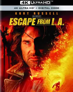 Escape From L.A.  [4K ULTRA HD BLU-RAY MOVIE] Ac-3/Dolby Digital, Dolby, Digital Theater System, Dubbed, Subtitled, Widescreen
