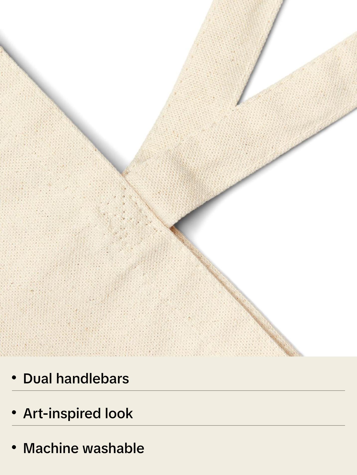 Kamala Harris 2024: BIG SISTER GENERAL Cotton Canvas Tote Bag (Project Coconut) Lightweight Durable with Dual Handle