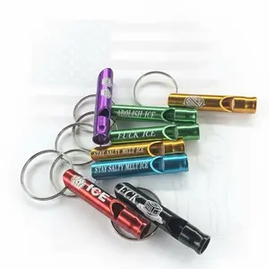 F*ck ice / Anti-ICE - Justice Whistle Keychain