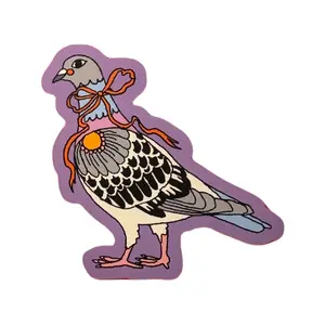 Silly Pigeon Sticker