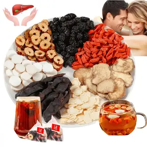 Detox Teas Health Tea 30 Bags Ginseng Five Treasures Tea Crafted From Premium Ingredients Including Ginseng Maca and mulberries- Blend Harmoniously Combines to Safeguard Your Physical and Mental Well-being Beverage Herbal Kidney Tea