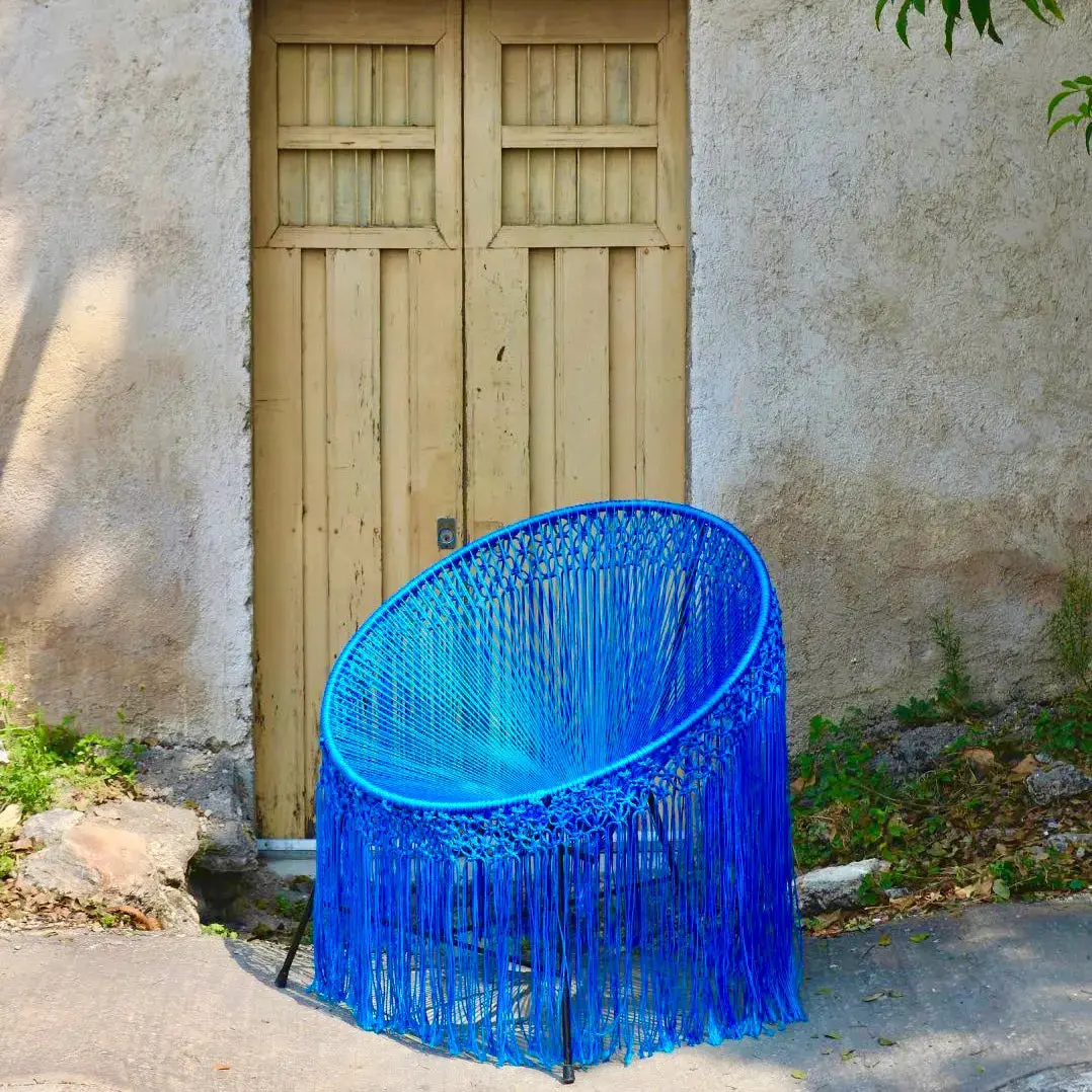 Mexican Macrame Chair- Acapulco Breeze