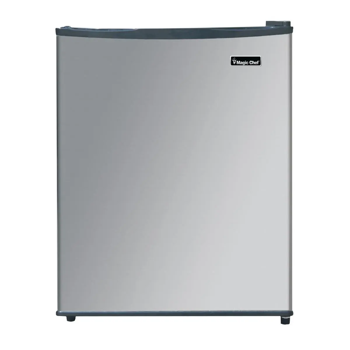 Magic Chef MCAR240SE2 2.4 CF Compact Mini Refrigerator for Home Use - Black, Wire Shelving, Convenient In-Door Storage, Adjustable Temperature Control, Kitchen-Friendly, Tall Bottle Storage