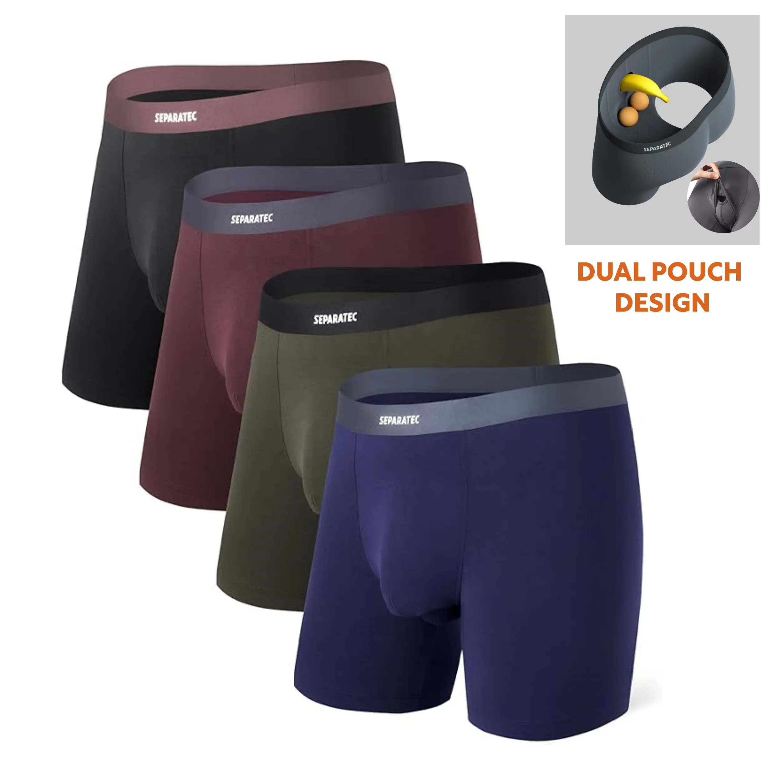 Dark Blue/Olive Green/Black/Dark Grape Purple - 4