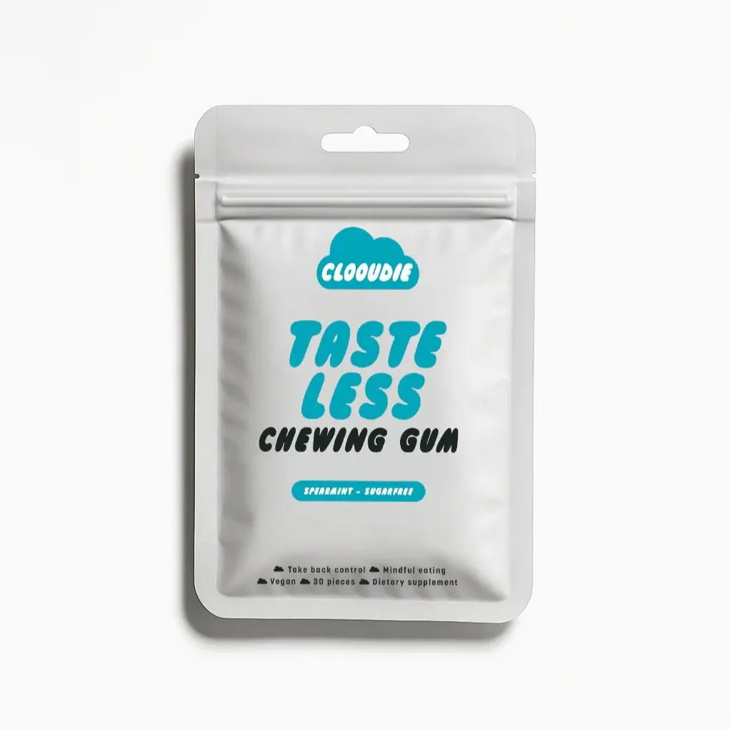 Clooudie | Taste-less Chewing Gum | Spearmint Flavor