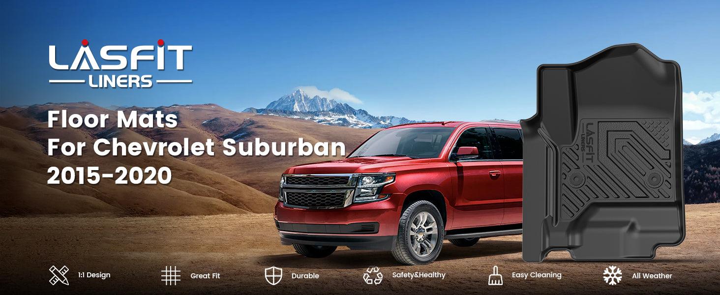 Lasfit fit for 2015-2020 Chevrolet Suburban Floor Mats or Seatback & Cargo Mat