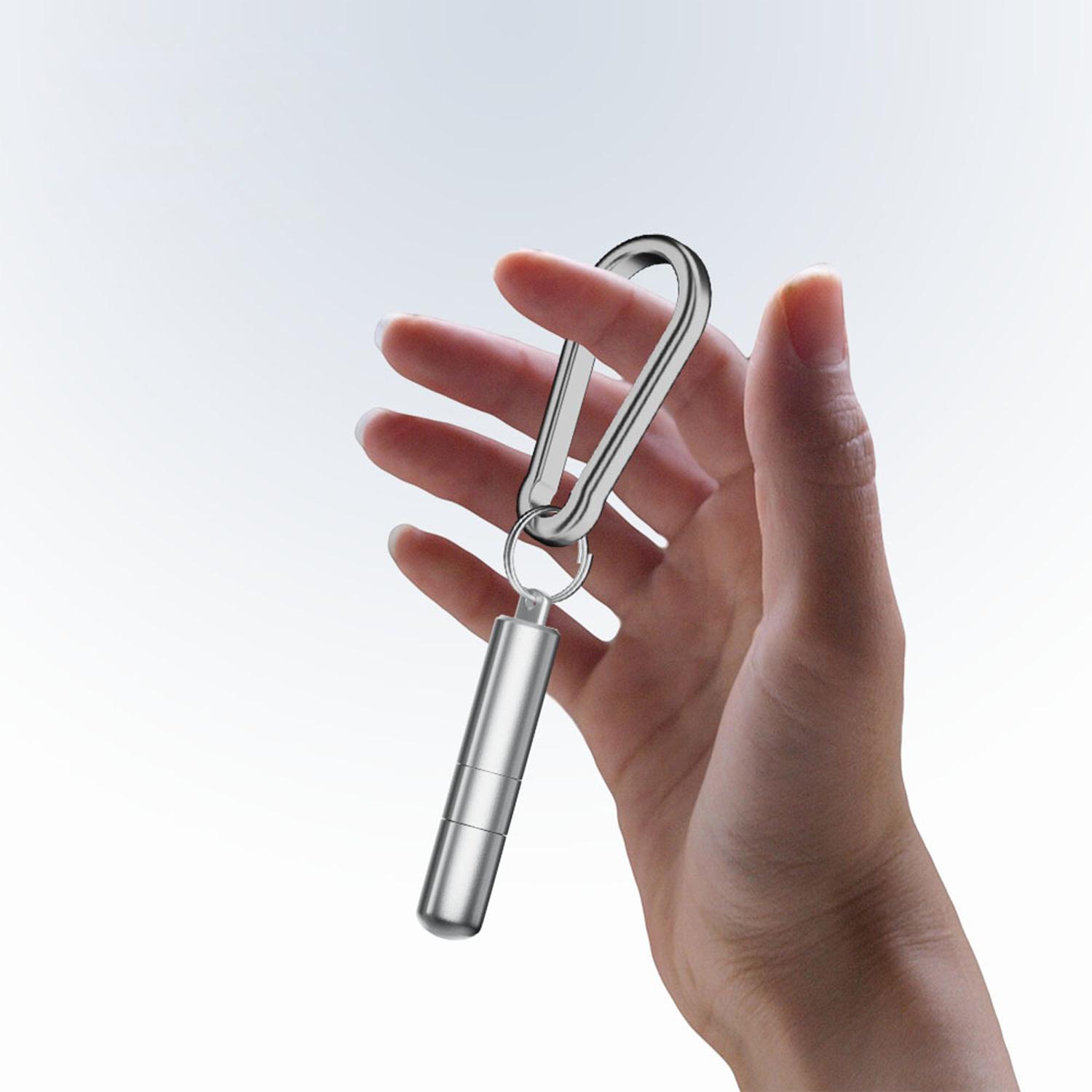 VAYWET SIM Card Tray Removal Tool with Cleaning Brush, 2 in 1 SIM Ejector Pin & Cleaning Brush Keychain EDC Portable Keychain Eject Pins Reset Needle Opener Cleaning Pen Aluminum Alloy Cleaning Tool for iPhone For Airpods Pro  Earphone Dust Removal