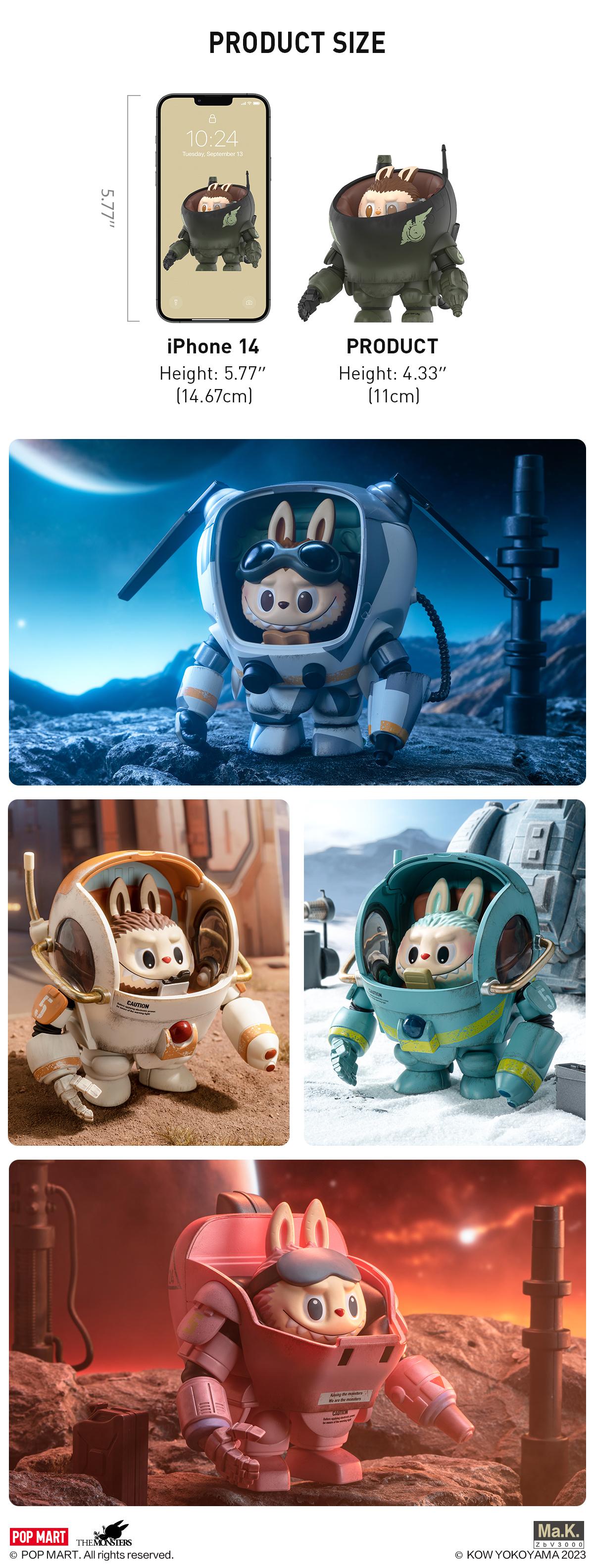 POP MART THE MONSTERS × Kow Yokoyama Ma.k. Series, Blind Box POP MART THE MONSTERS × Kow Yokoyama Ma.k. Series, Blind Box