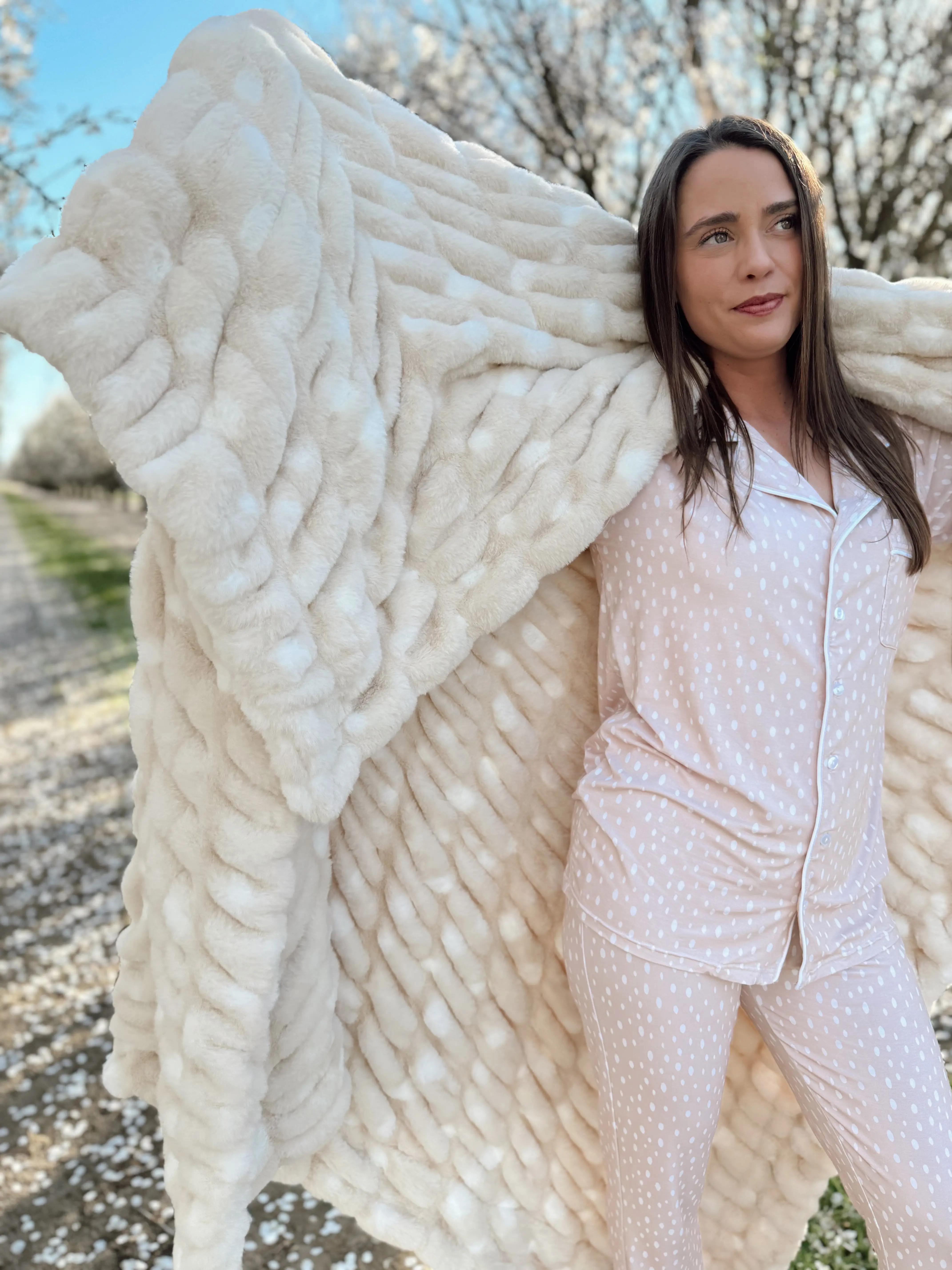 Fawn | Faux Fur Blanket