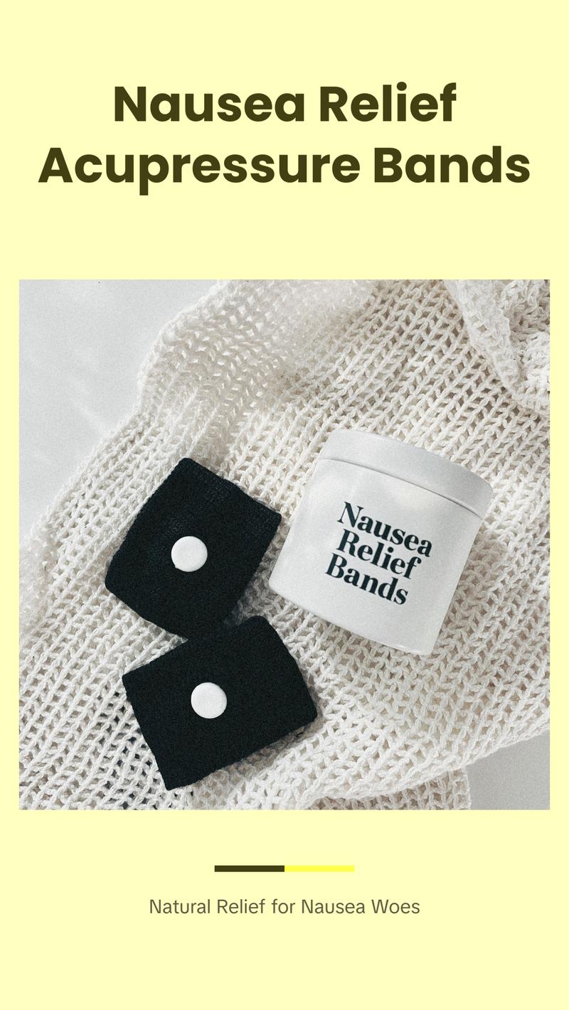 Nausea Relief Bands – Natural Acupressure Wristbands for Motion & Morning Sickness Nausea Relief Bands – Natural Acupressure Wristbands for Motion & Morning Sickness