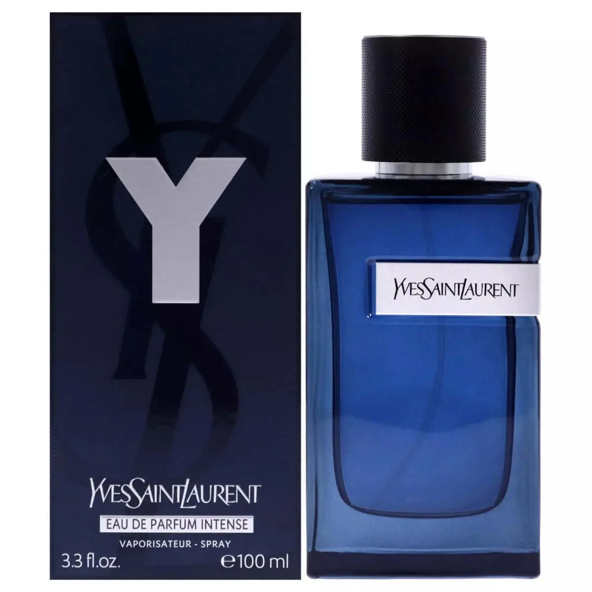 Yves Saint Laurent Y Eau de Parfum Intense, Spicy Wood Men's Cologne Spray with Notes of Cedar & Ginger, EDP - 3.3 oz / 100 ml, Contains Aerosol, Citrus Top Notes Men's Fragrance, Bottle Men's Fragrance