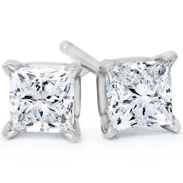 1/4CT Princess Cut Diamonds 14K (I2-I3)