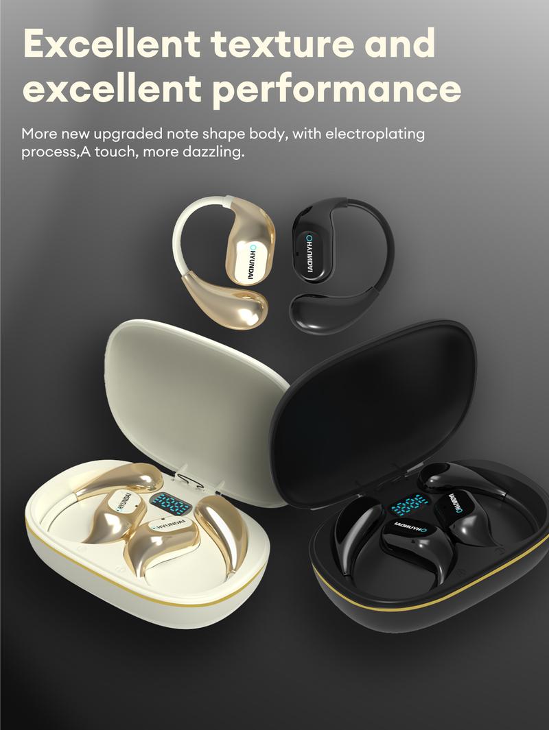 HYUNDAI C01 Wireless Translation Headphones with 2025 Bluetooth 5.4 for Faster, Stable Connection & Low Power Use, Supports 169‑Language Translation, Comfortable Non‑Inductive Wearing for Music & Phone Calls