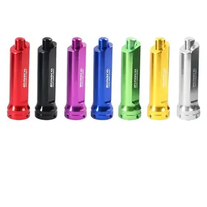 Car Hand Brake Sleeve Handle Cover Anti-slip Decoration Handbrake Protector Cover Aluminum