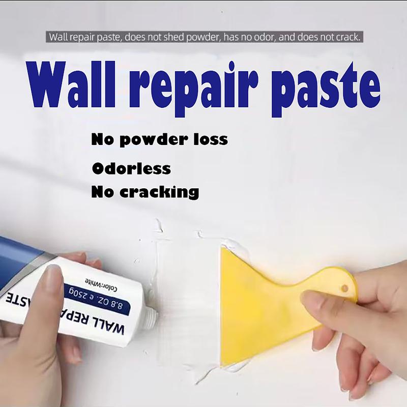 Drywall Repair Kit,Wall Mending Agent,Wall Spackle with Scraper, Wall Surface Hole Fill Quick and Easy Solution