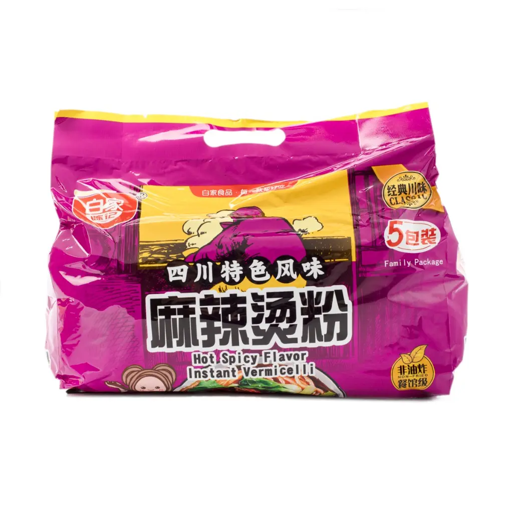 BJ Instant Vermicelli, Hot Spicy Flavor 525 g Food Onion