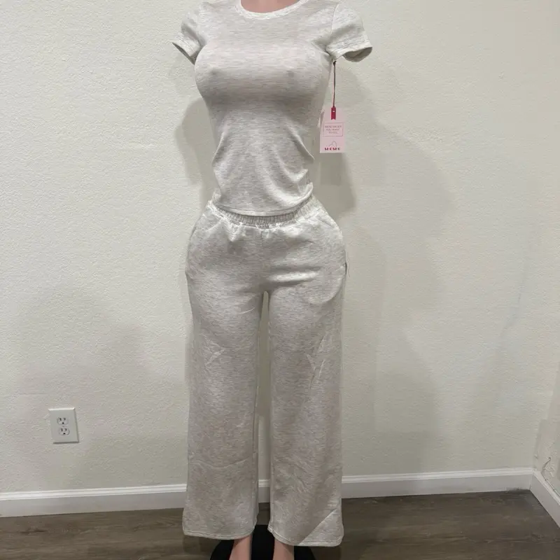 Short Sleeve Top & Sweatpants