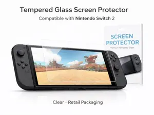 Tempered Glass Screen Protector for Nintendo Switch 2 – Clear