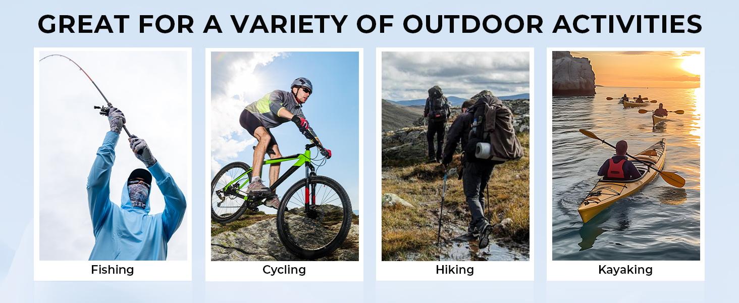 KastKing Chippewa Polarized Fishing Sunglasses UV400 Protection Full Wrap Frame Sports Cycling Sunglasses 1.0mm TAC Lenses Impact Resistant Oleophobic Coating