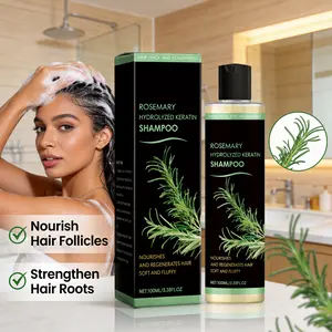 Rosemary Hair Growth Shampoo 100 Ml Organic Plant Extracts Oil-control Formula Nourishing and Moisturizing Leaves Hair Smooth and Manageable Moisture Haircare dandruff remover