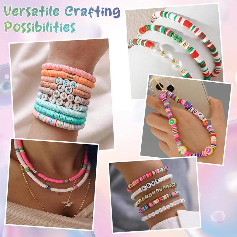 OHOME Valentines Day Gifts for Kids - 5300 Clay Beads Bracelet Making Kit,Arts and Crafts for Kids Ages 8-12,Valentines Crafts Games Toys for 3-10 Year Old...