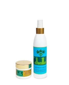 WHOLEFOODS DAILY MAINTENANCE KIT 5 | Lightweight Aloe Mist & Frizz Control Cream Duo – Hydrates Moisturizes, Repairs & Strengthens Hair – Defines Curls & Reduces Dryness – Daily Haircare for Curly, Textured & Damaged Hair