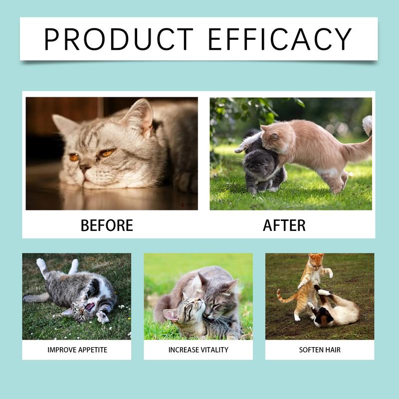 Cat Cat Probiotic Tablets - Improves intestinal health, balances digestion and absorption, and provides nutritional supplements for pets.litter pellets, spray, litter tray, litter box, removal