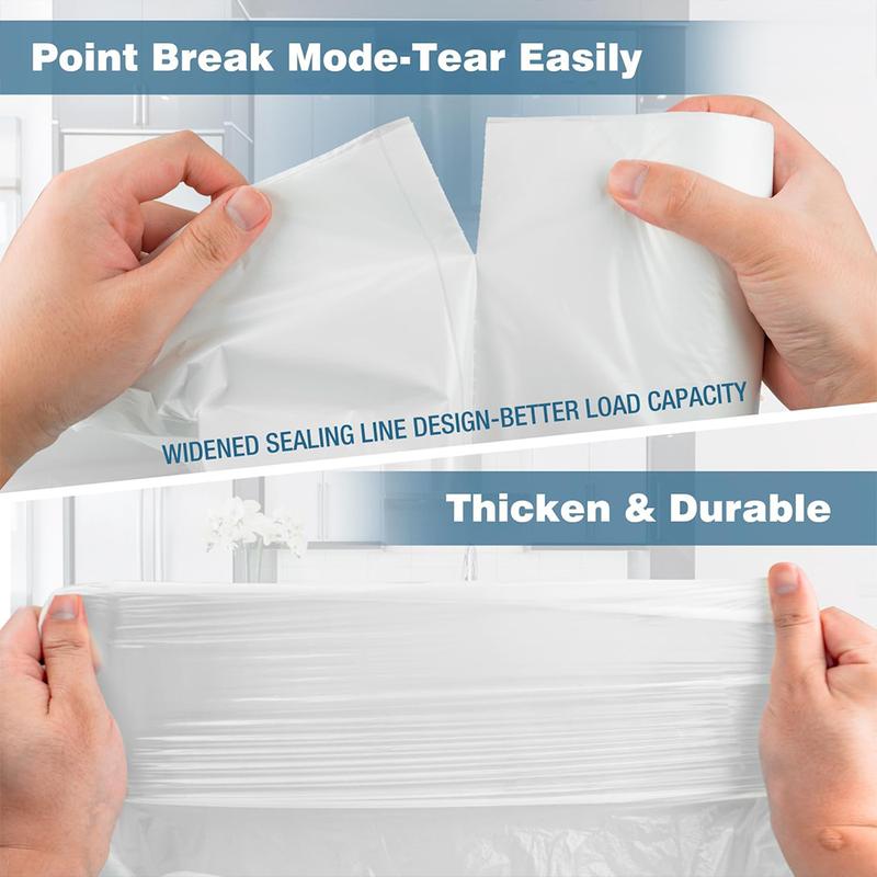 208 Bags 13 Gallon Expandable Heavy-Duty Plastic Multipurpose Disposable Garbage Bags-Super Strong, Leak-Resistant, And Odor-Proof For Bedroom, Kitchen, Living Room, Outdoor,And Toilet Use -Convenient And Sanitary Waste Solution