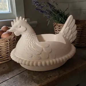 Hen on a Nest Soap Holder Kitchen and Bathroom Decor/ Accessories