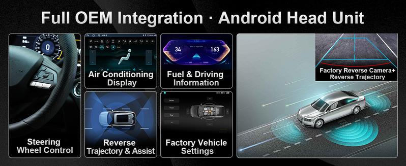 Android 13 Car Radio Stereo 8 inch Touch Screen with USB-C for Chevy Silverado GMC Sierra Yukon Buick with Wireless CarPlay & Android Auto