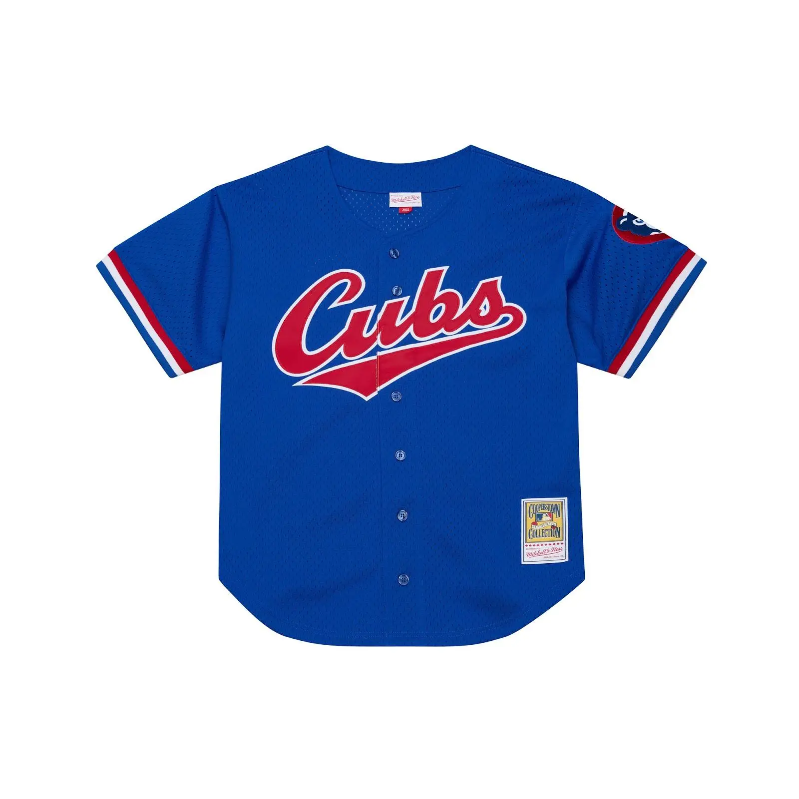 Ryne Sandberg Chicago Cubs 1996 Royal Authentic Player Batting Practice Jersey MLB Throwback Baseball Cooperstown Fan Gear Mitchell & Ness